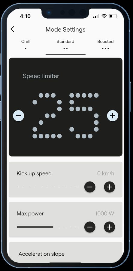 L'app bluetooth Urban Native pour contrôler la T9