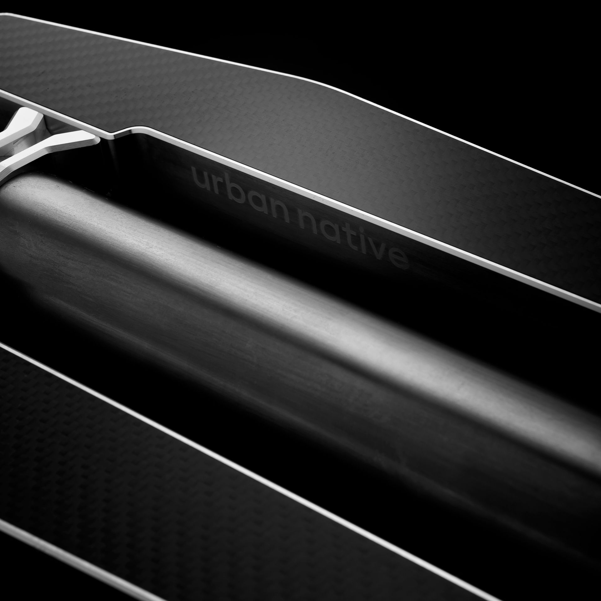 The aluminium and carbon deck of the T9
